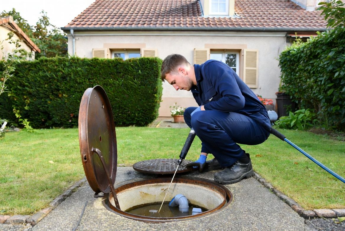 débouchage canalisation enterrée avec hydrocurage