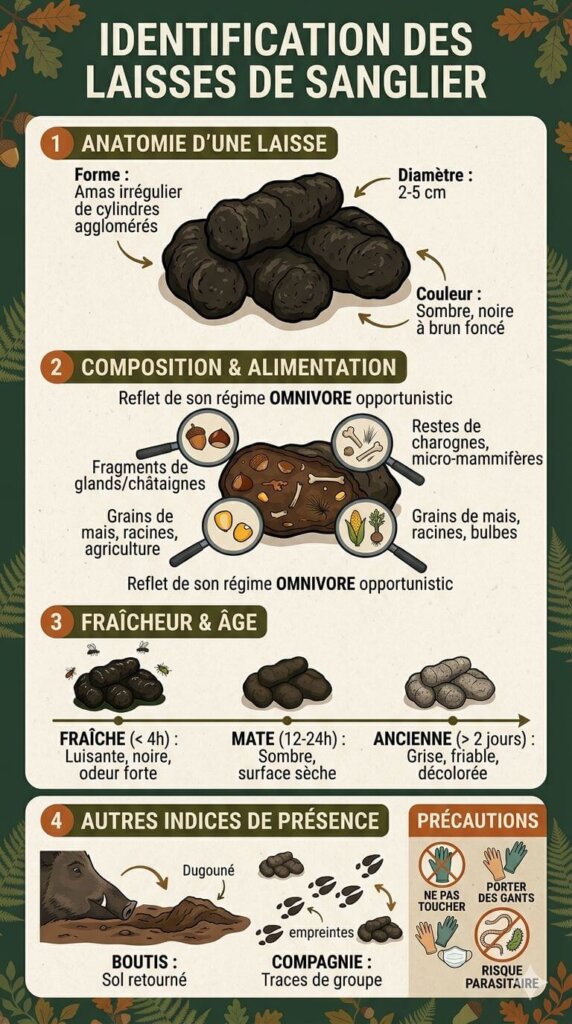 identifier crotte de sanglier