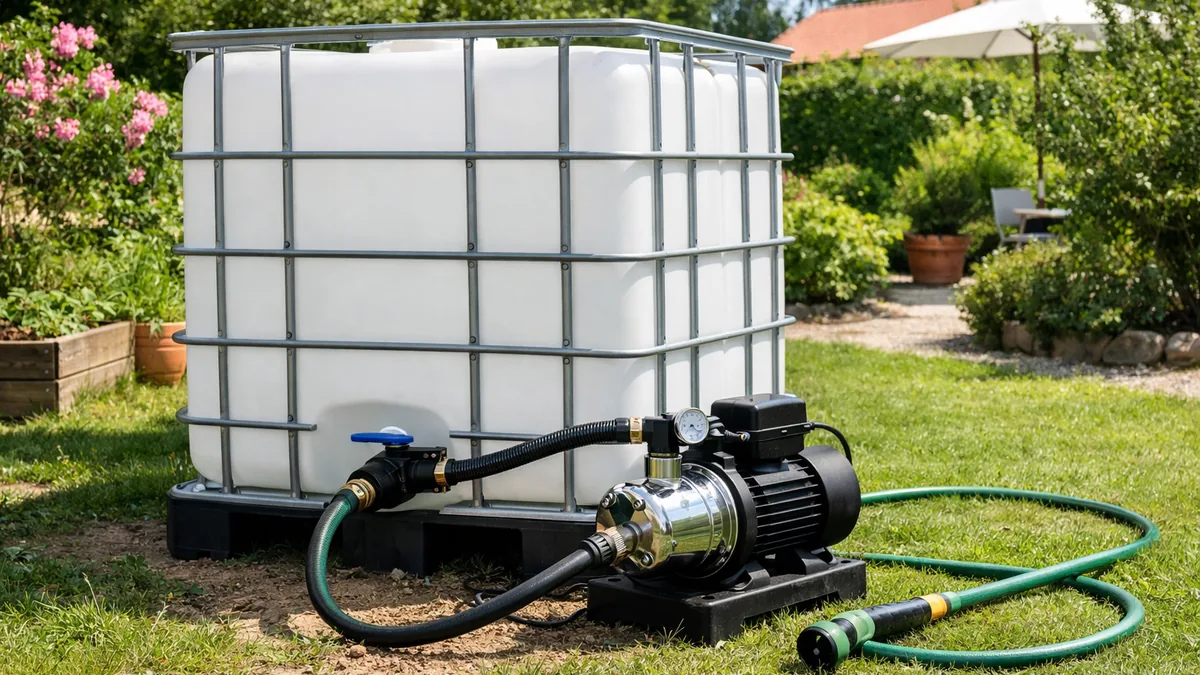 Quelle pompe acheter pour une cuve de 1000L ?