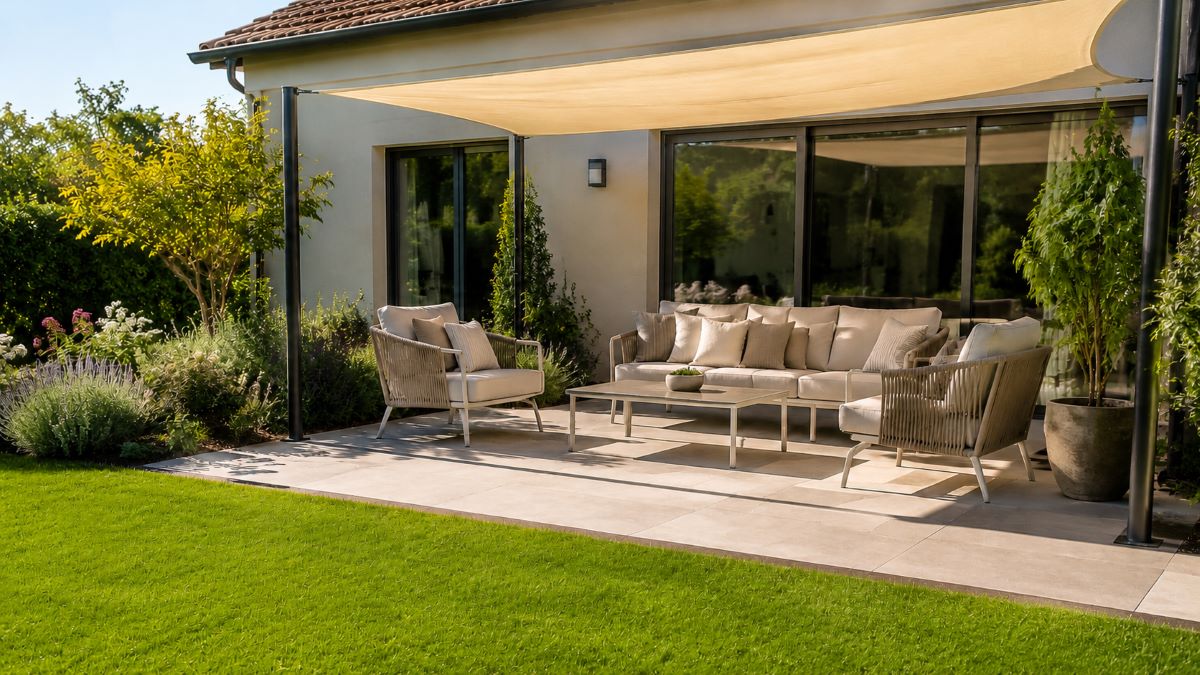 jardin intimiste ombragé